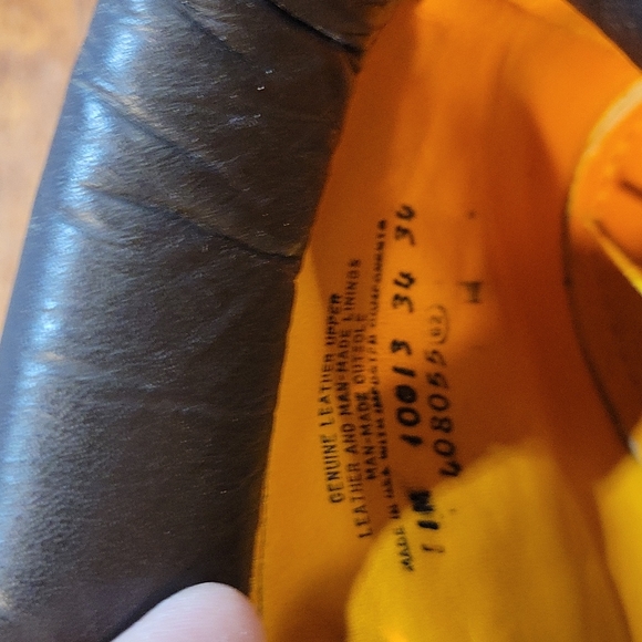 Timberland men boots  brownish orange color - Picture 8 of 8